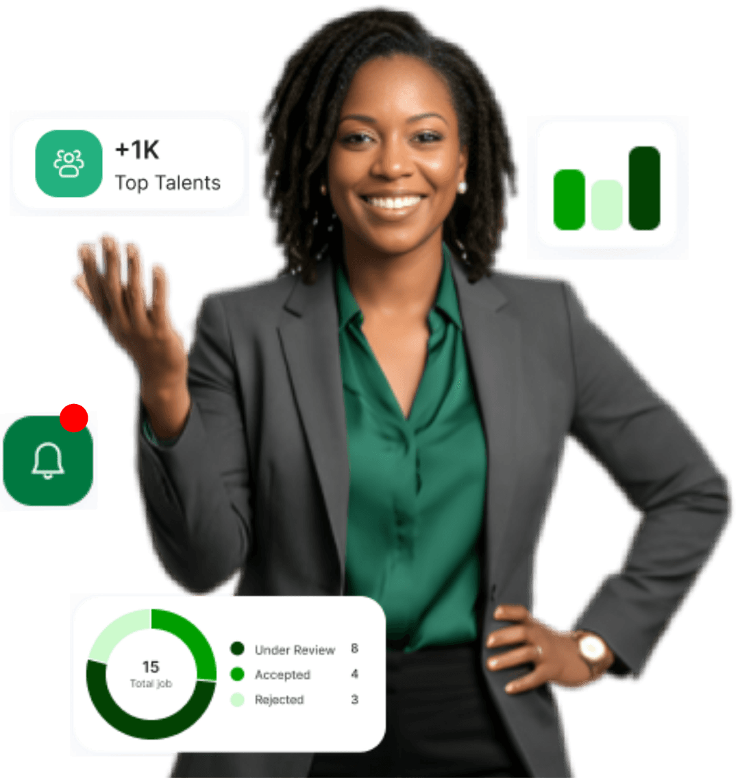 Jobsbrekete hiring dashboard preview